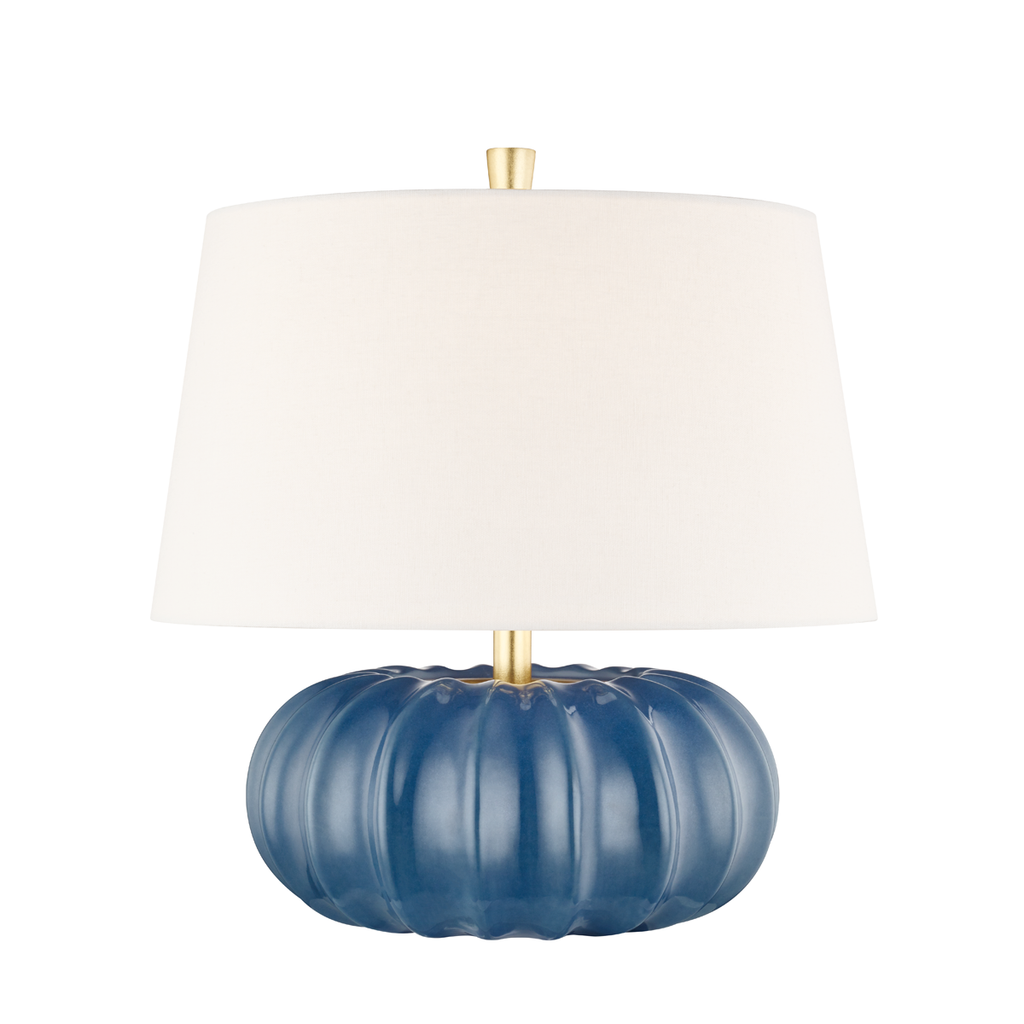 Bowdoin Table Lamp 15" - Slate Blue