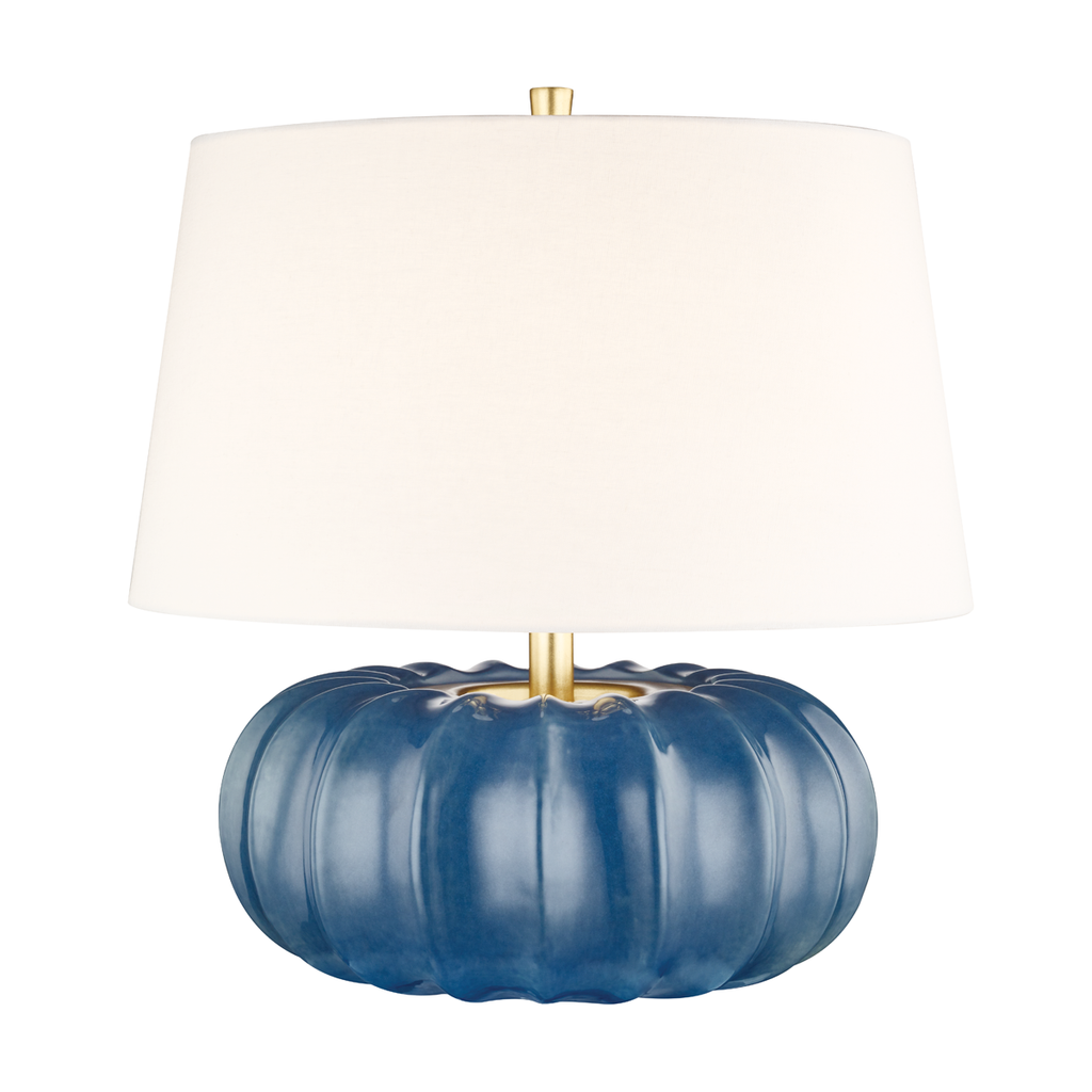 Bowdoin Table Lamp 19" - Slate Blue