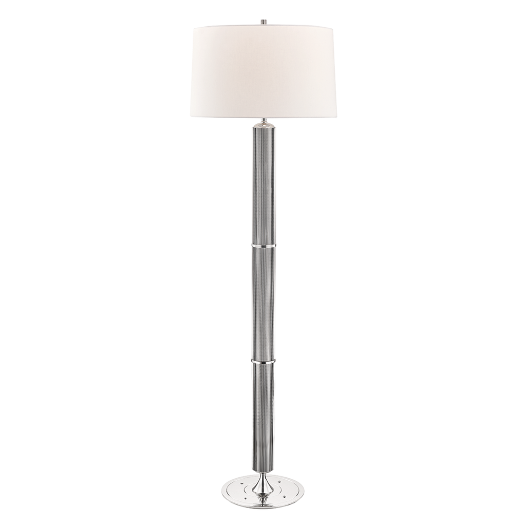 Tompkins Floor Lamp - Polished Nickel