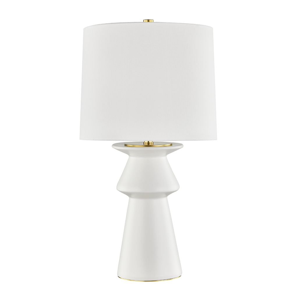 Amagansett Table Lamp - Ivory