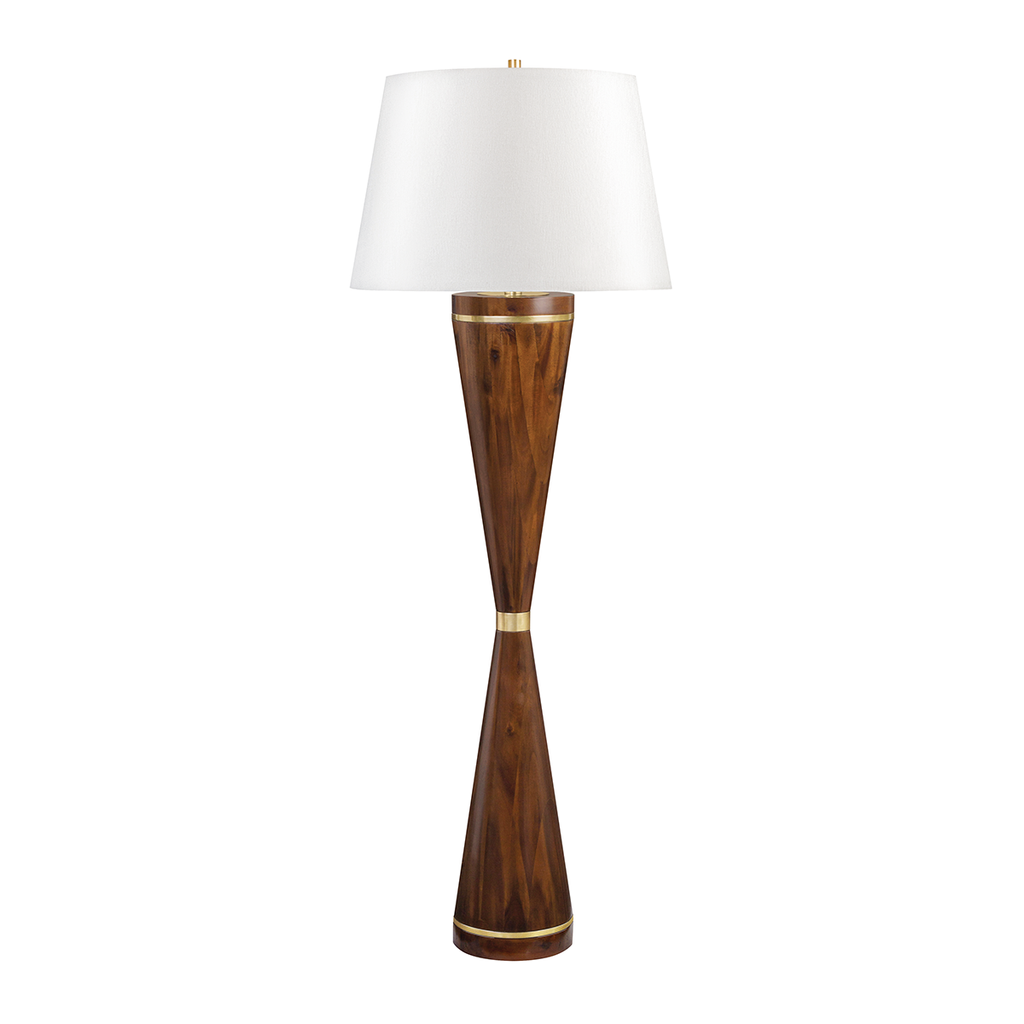 Selden Floor Lamp - Aged Brass