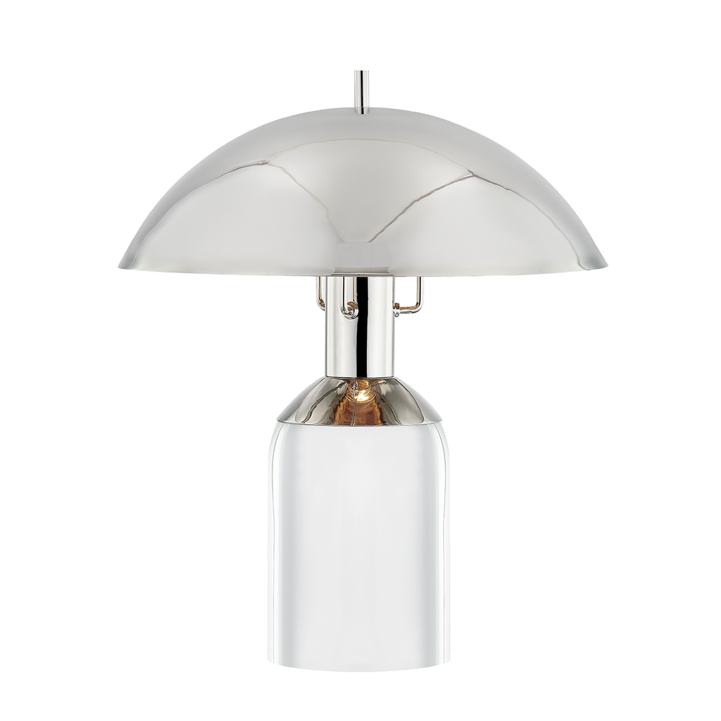 Bayside Table Lamp 16" - Polished Nickel