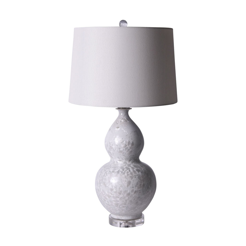 Crystal Shell Gourd Vase Small Table Lamp