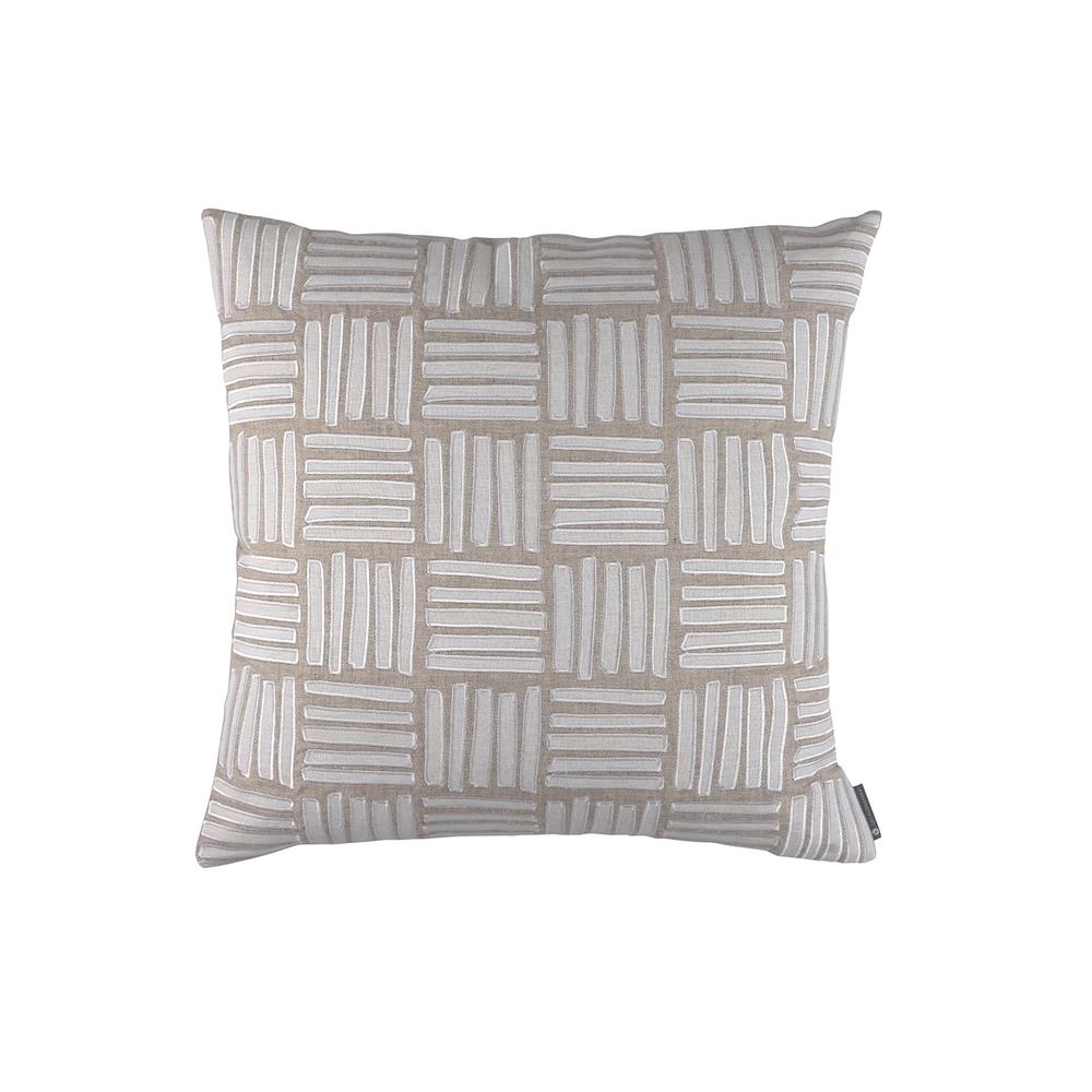 Aspen Square Pillow Natural White 24X24