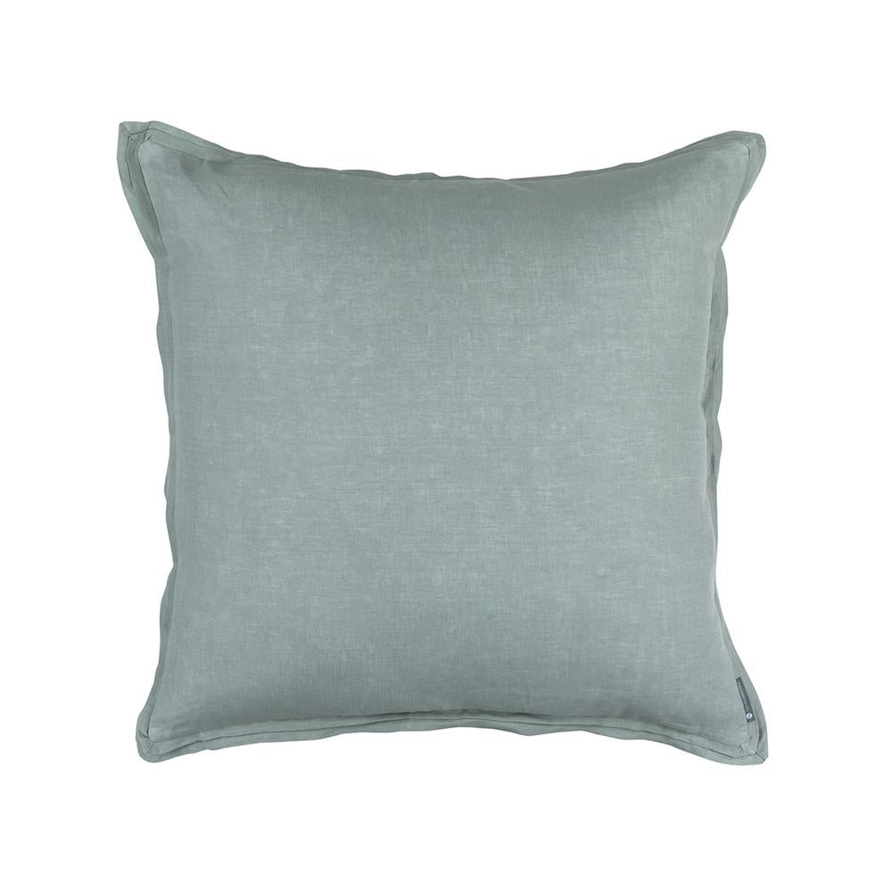 Bloom Euro Double Flange Pillow Sky Linen 26X26