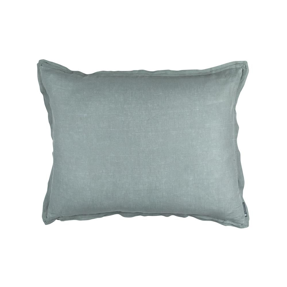 Bloom Standard Double Flange Pillow Sky Linen 20X26