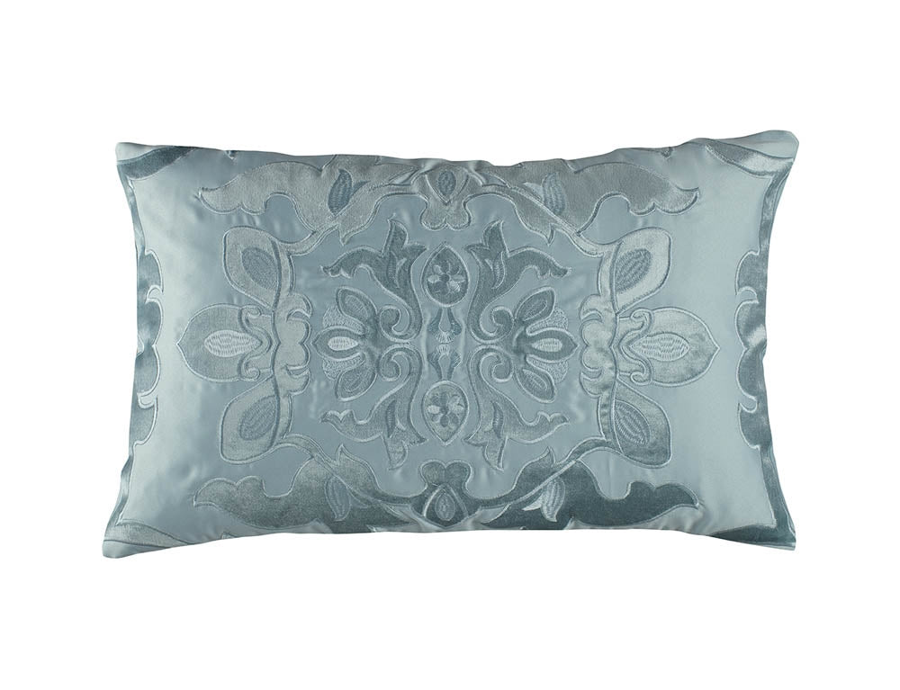 Morocco Small Rectangle Pillow Sea Foam 14X22