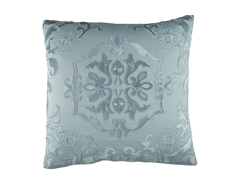 Morocco Square Pillow Sea Foam 24X24