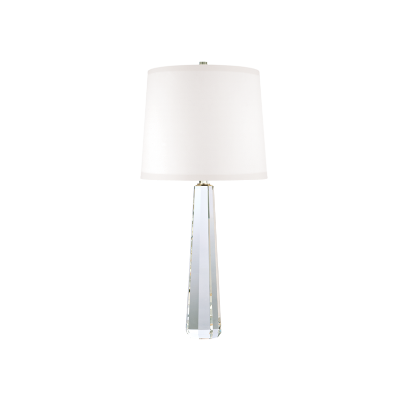 Taylor Table Lamp 28" - Polished Nickel