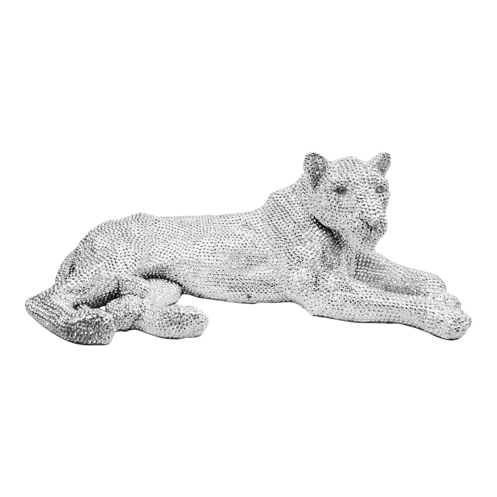 Panthera Statue, Silver