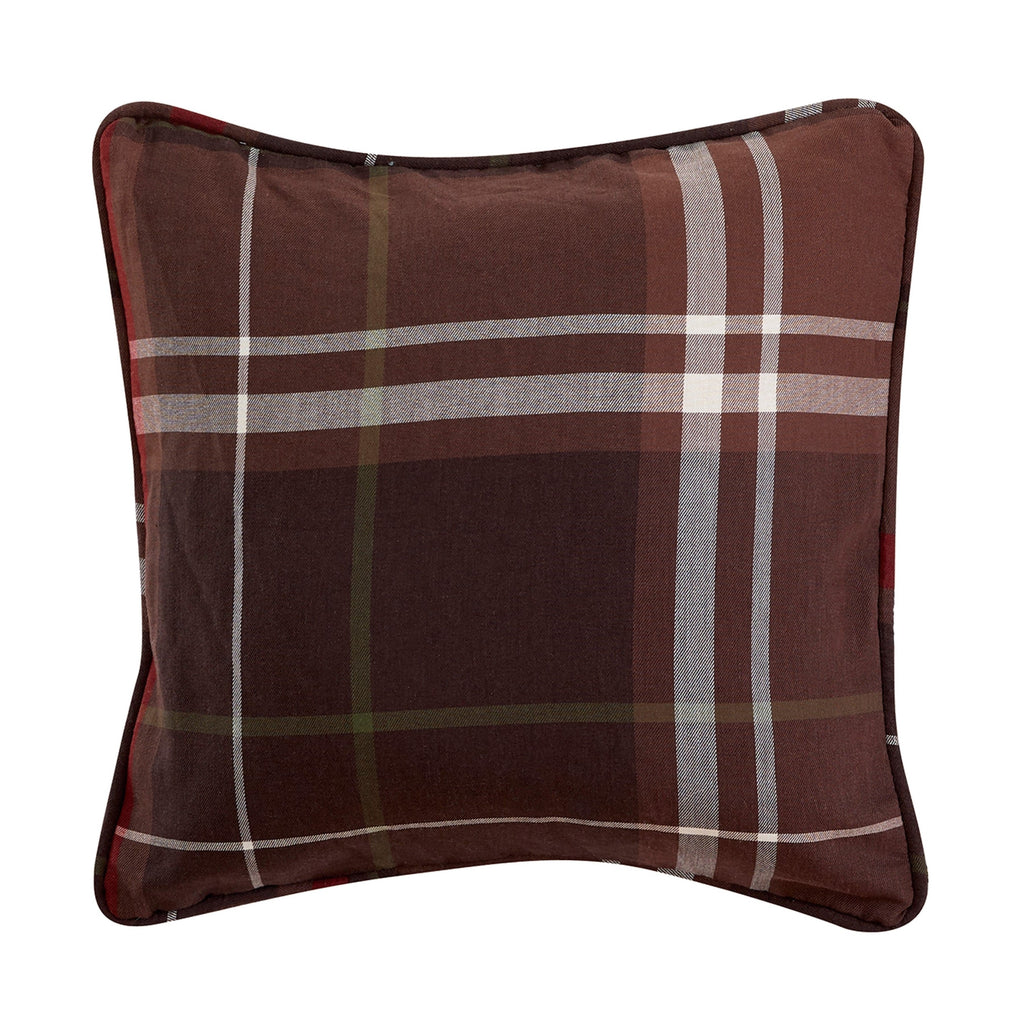 Jackson plaid euro sham, 27x27