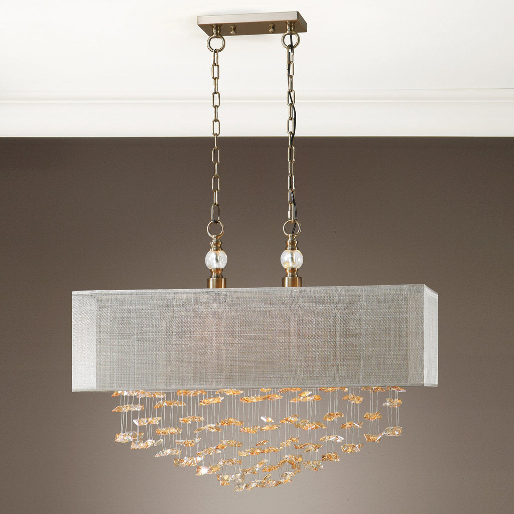 Santina 2 Light Shade Pendant