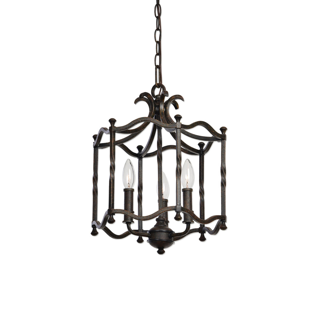 Candela Old World 3 Light Pendant