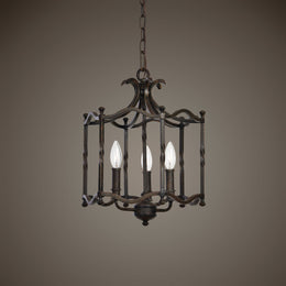 Candela Old World 3 Light Pendant