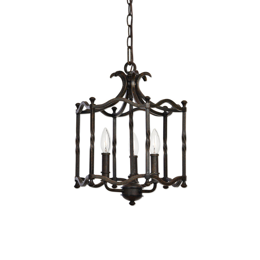 Candela Old World 3 Light Pendant