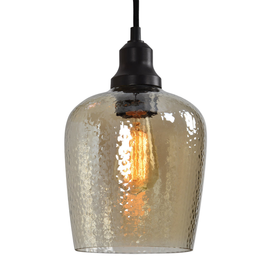 Aarush 5 Light Glass Cluster Pendant