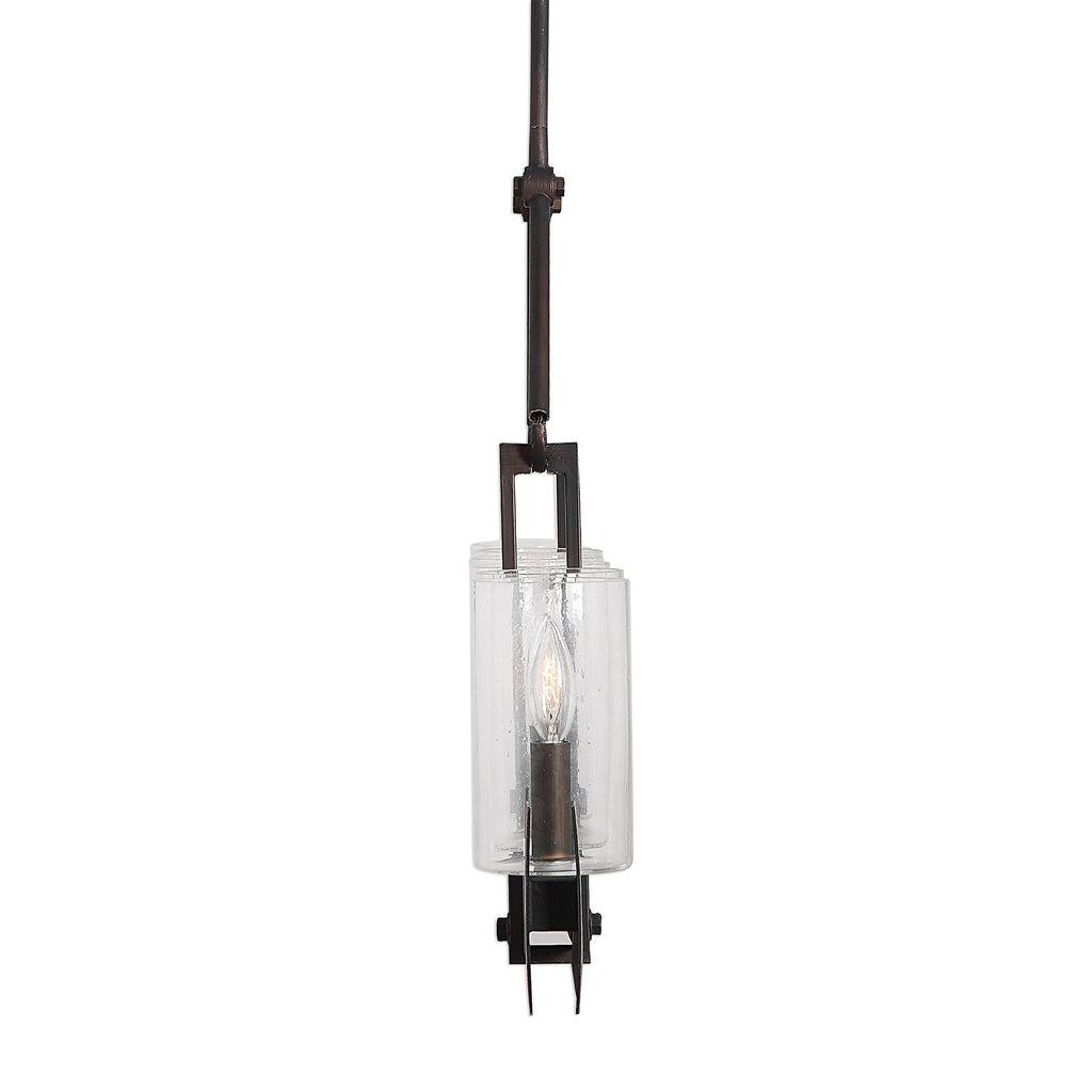 Pinecroft, 7 Light Island Linear Pendant