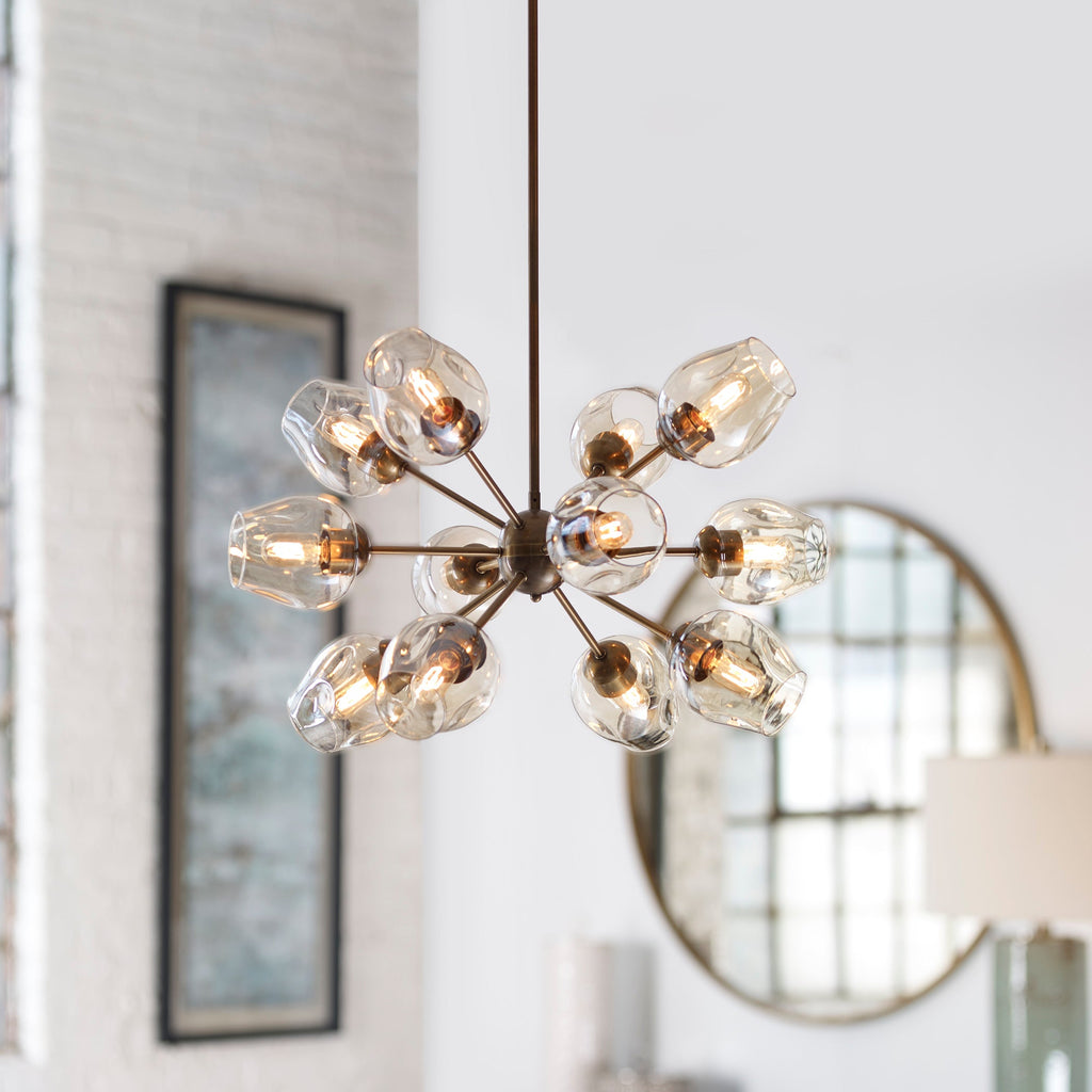 Chet 12 Light Sputnik Chandelier