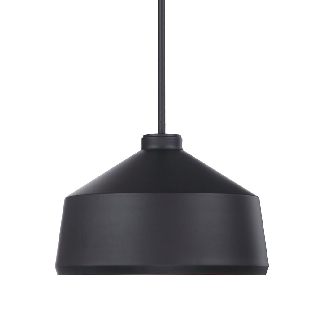 Holgate 1 Light Black Pendant