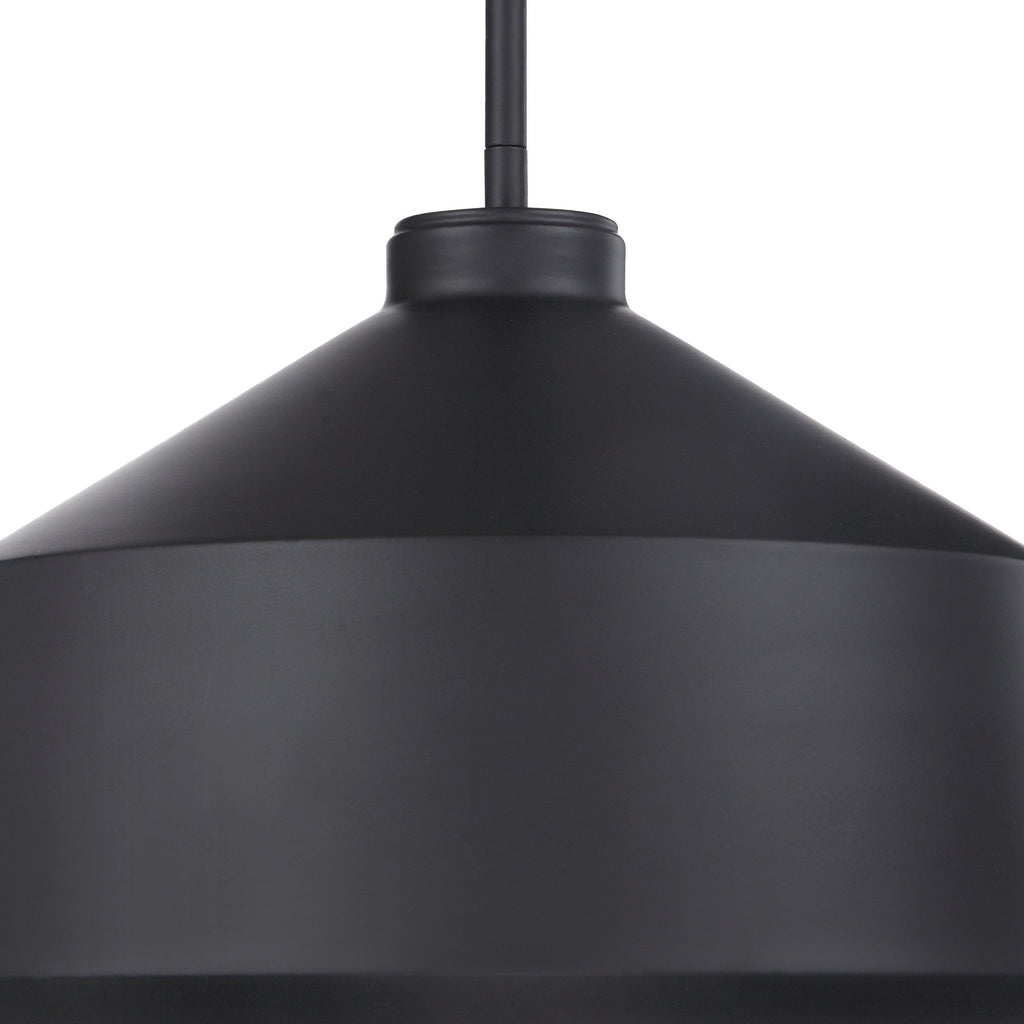 Holgate 1 Light Black Pendant