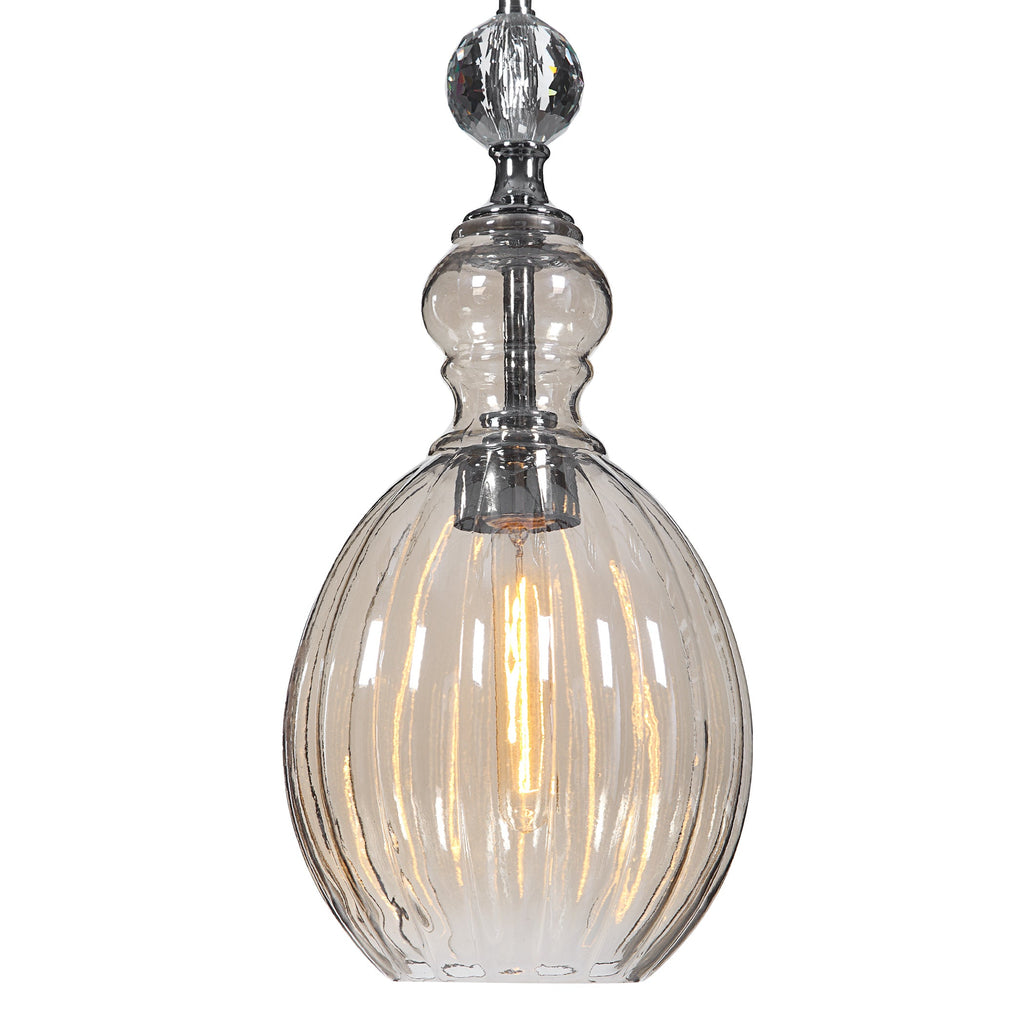 GiGi 1 Light Glass Mini Pendant