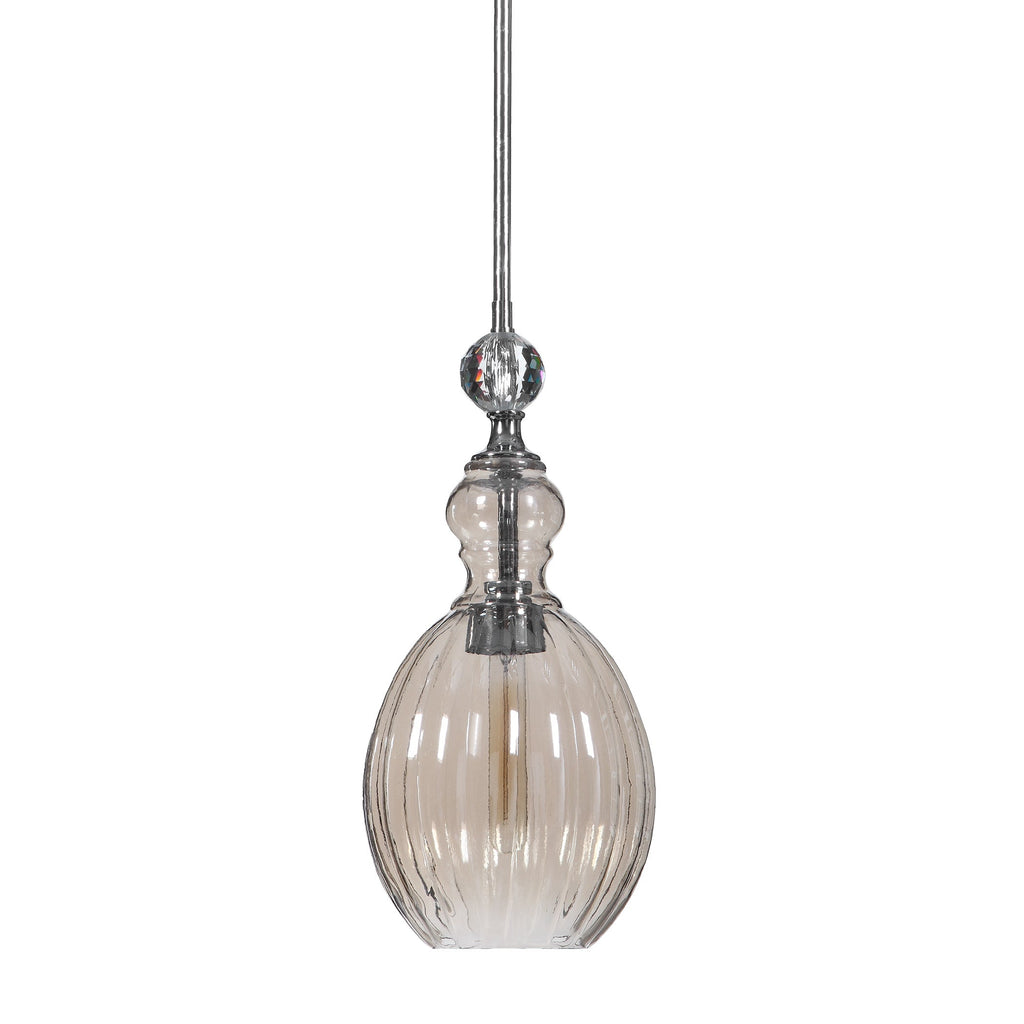 GiGi 1 Light Glass Mini Pendant