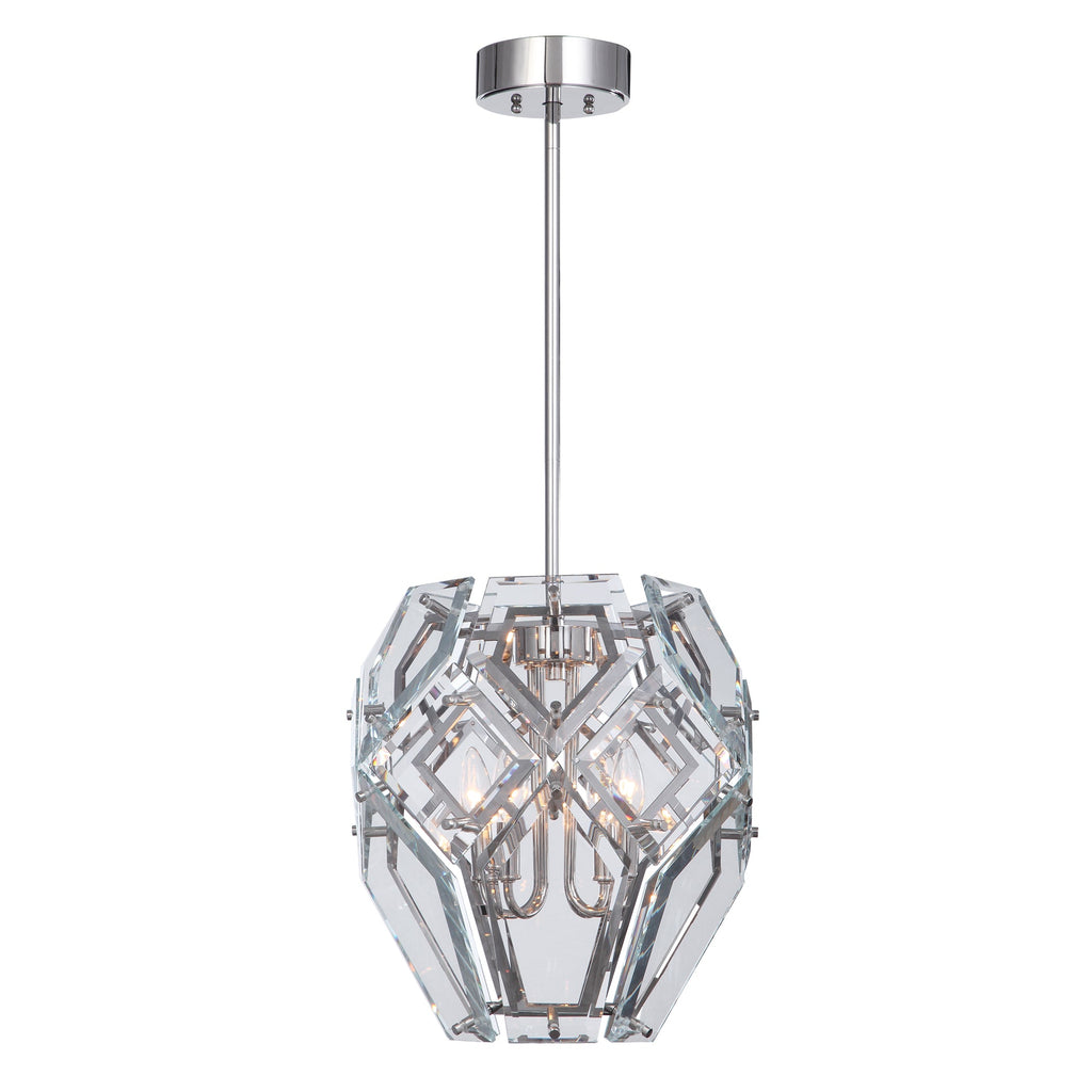 Noorvik 4 Light Geometric Pendant