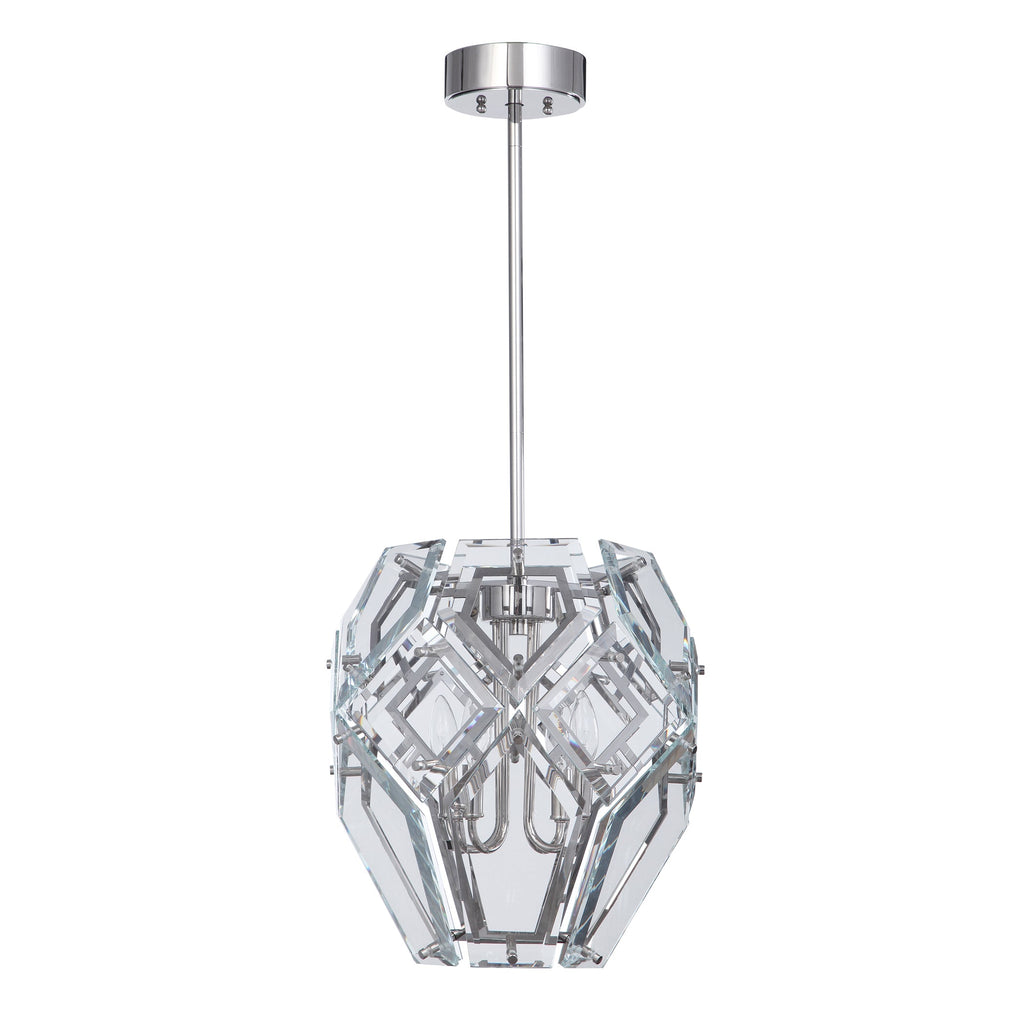 Noorvik 4 Light Geometric Pendant