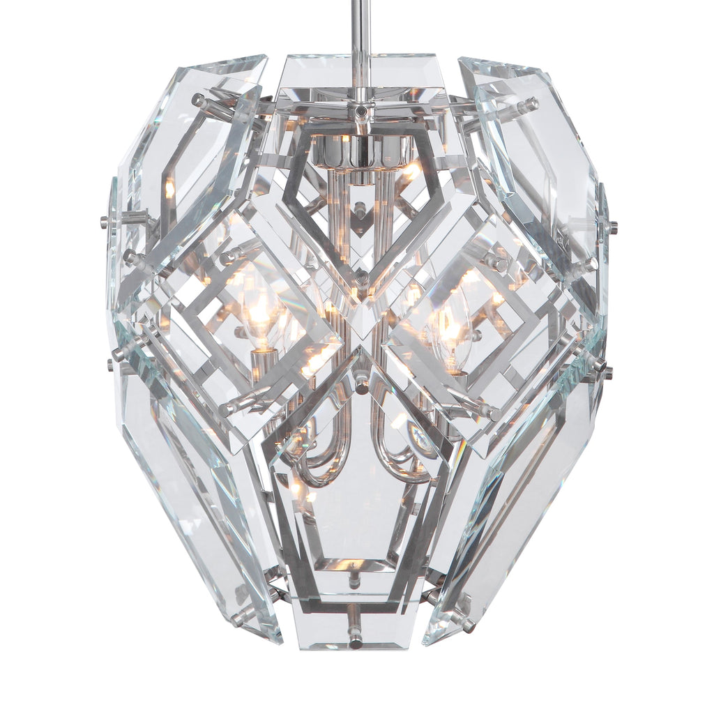 Noorvik 4 Light Geometric Pendant