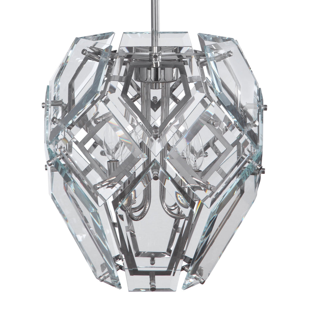 Noorvik 4 Light Geometric Pendant