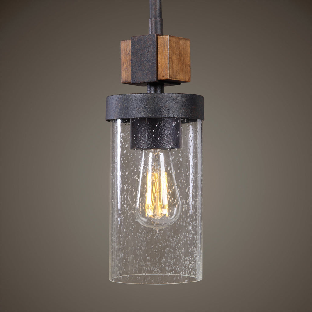 Atwood 1 Light Industrial Mini Pendant