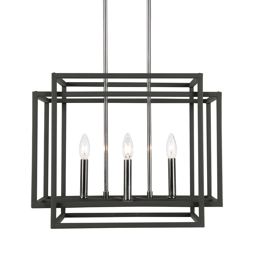 Quadrangle 4 Light Pendant