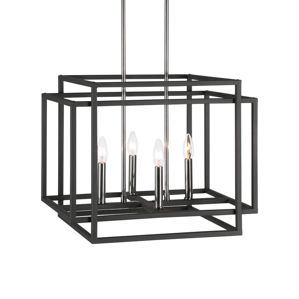 Quadrangle 4 Light Pendant