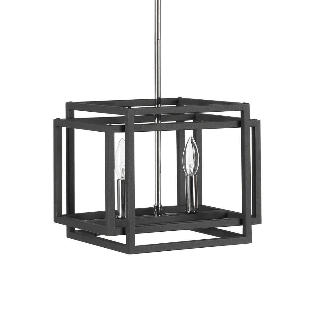 Quadrangle 2 Light Mini Pendant