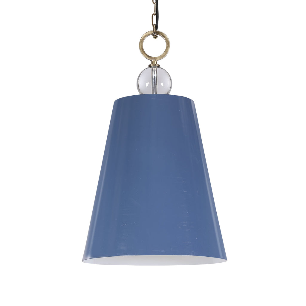 Delray Blue 1 Light Pendant