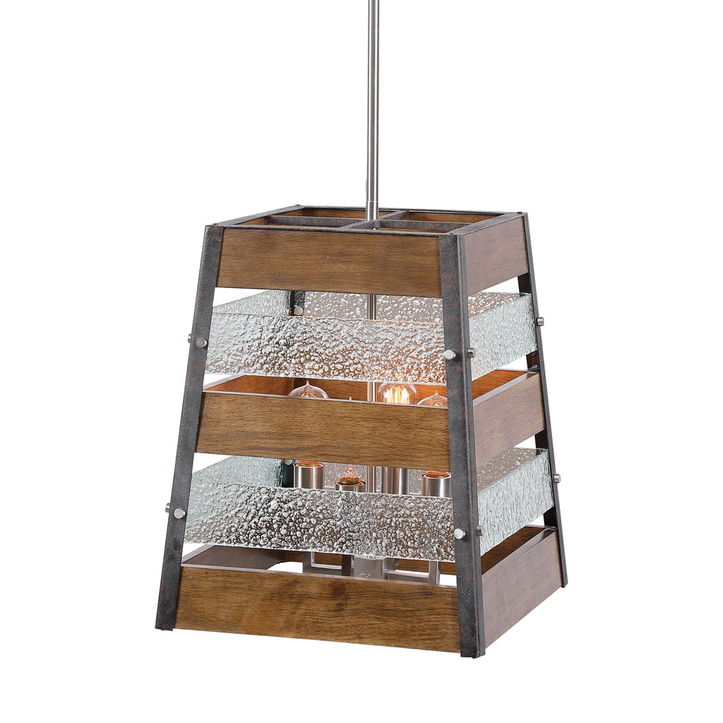 Glasshouse 4 Light Lantern Pendant