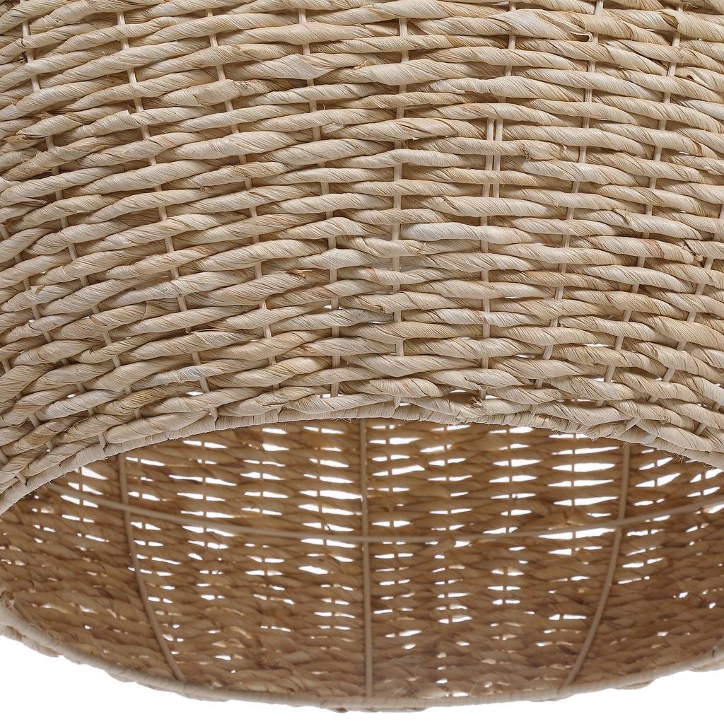 Seagrass 1 Light Dome Pendant