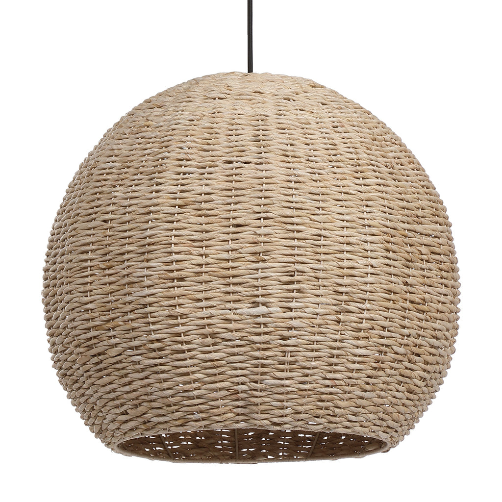 Seagrass 1 Light Dome Pendant