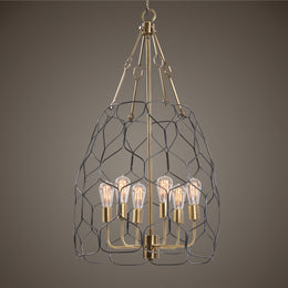 Halstead 6 Light Farmhouse Pendant