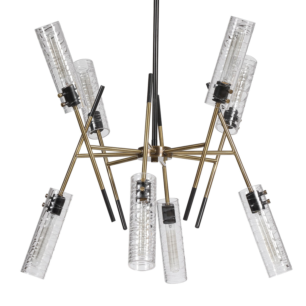 Telesto 8 Light Linear Pendant