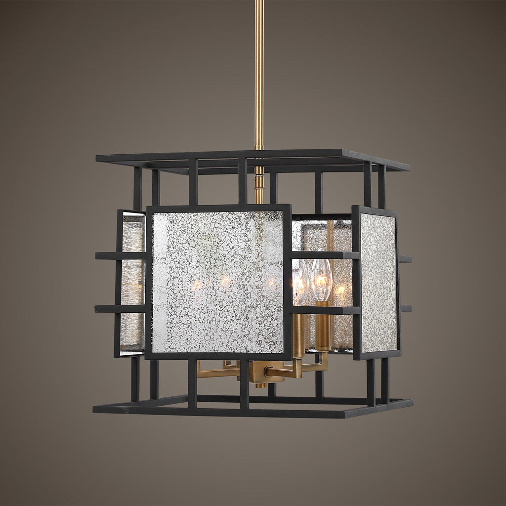 Holmes 4 Light Geometric Pendant