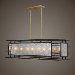 Holmes 8 Light  Linear Chandelier