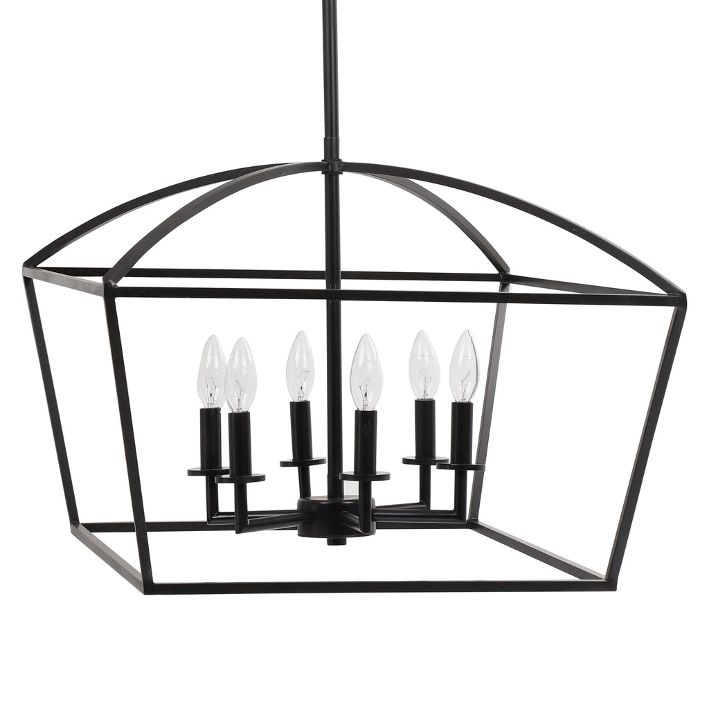 Clayton 6 Light Lantern Pendant