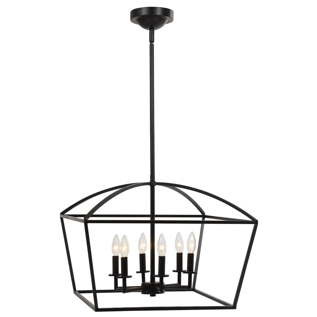 Clayton 6 Light Lantern Pendant