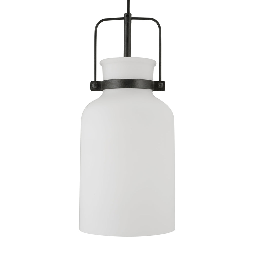 Lansing White 1 Light Mini Pendant