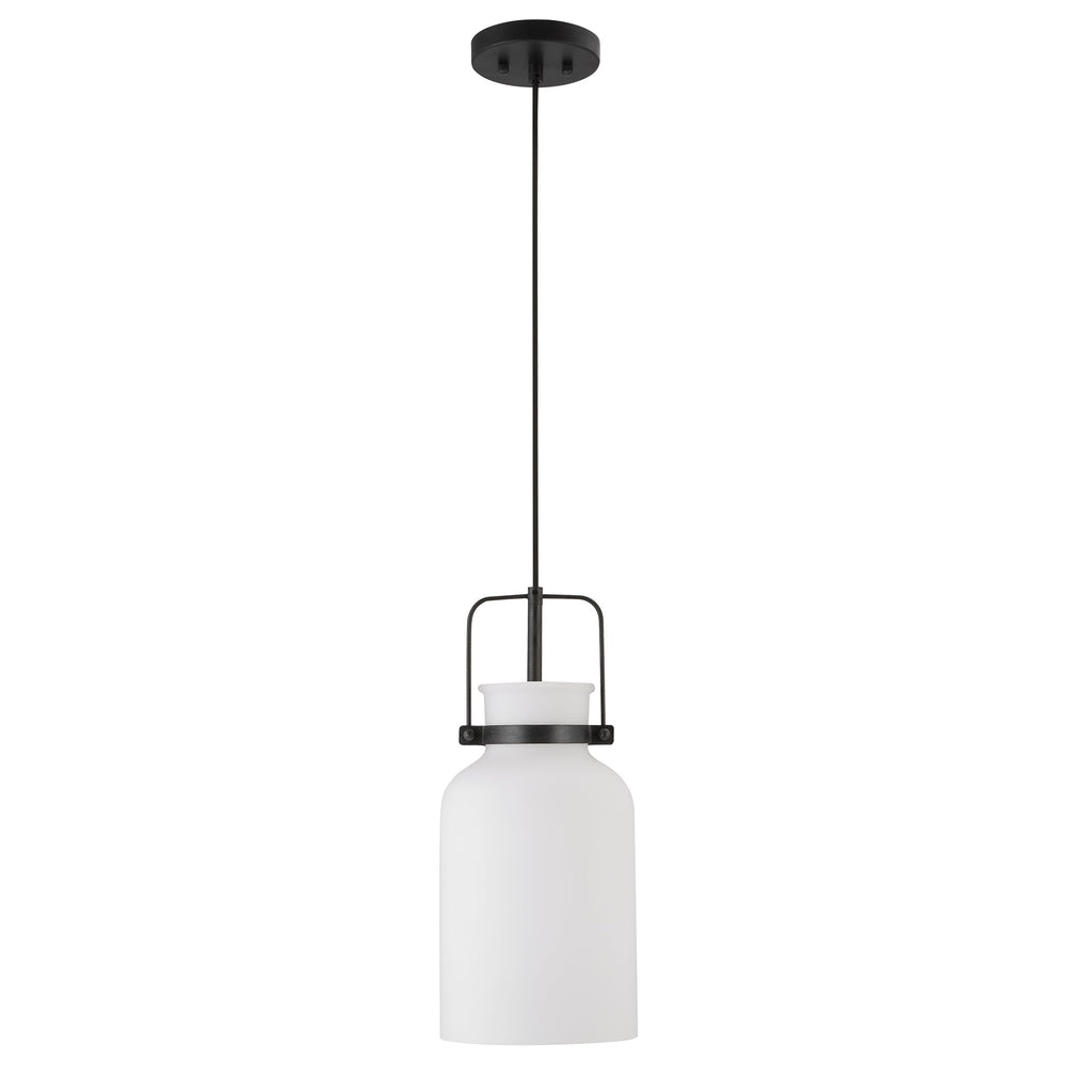 Lansing White 1 Light Mini Pendant