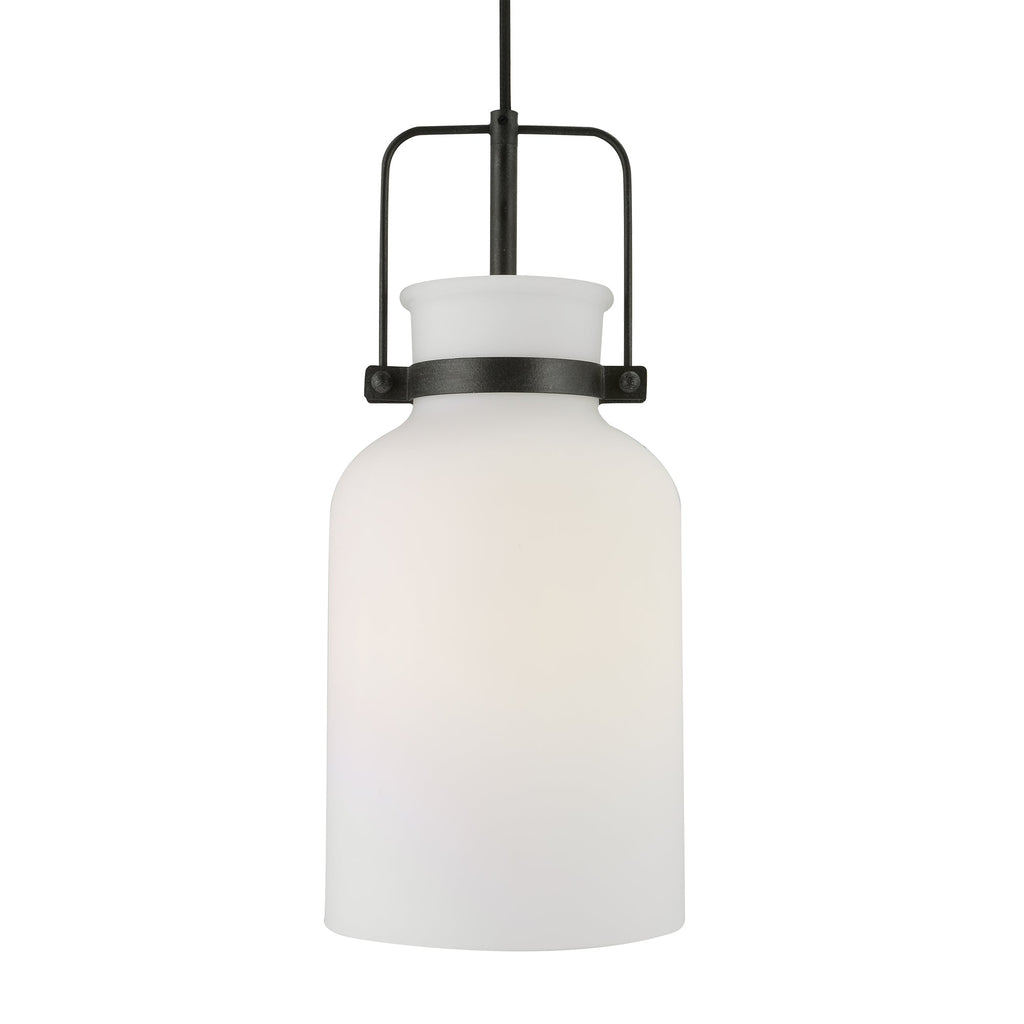 Lansing White 1 Light Mini Pendant