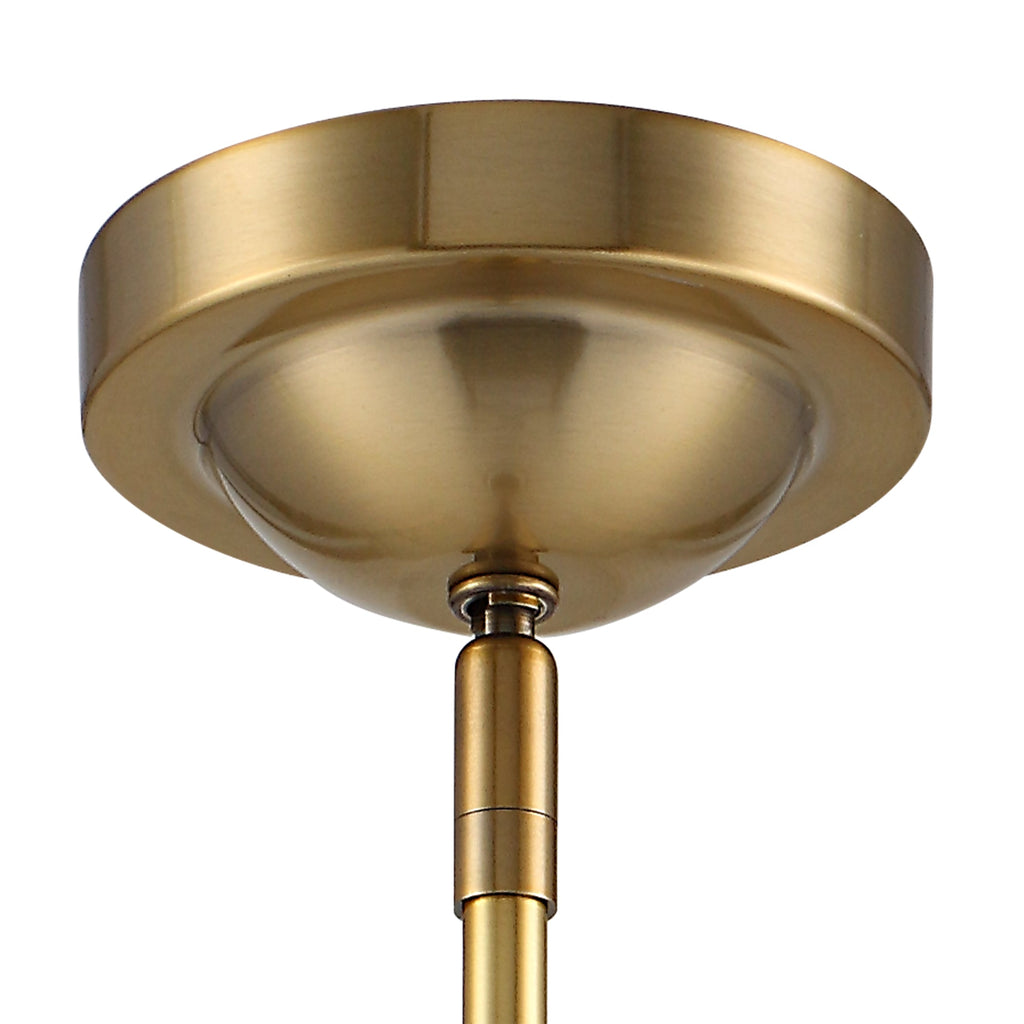 Giovane Antique Brass 1 Light Pendant