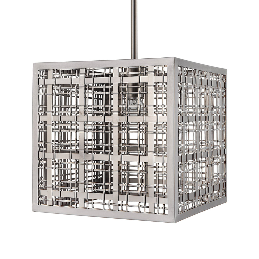 Pendleton 1 Light Nickel Pendant