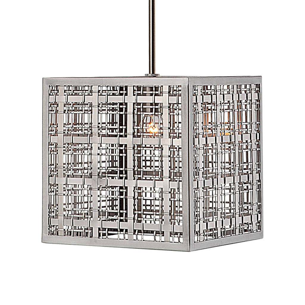 Pendleton 1 Light Nickel Pendant